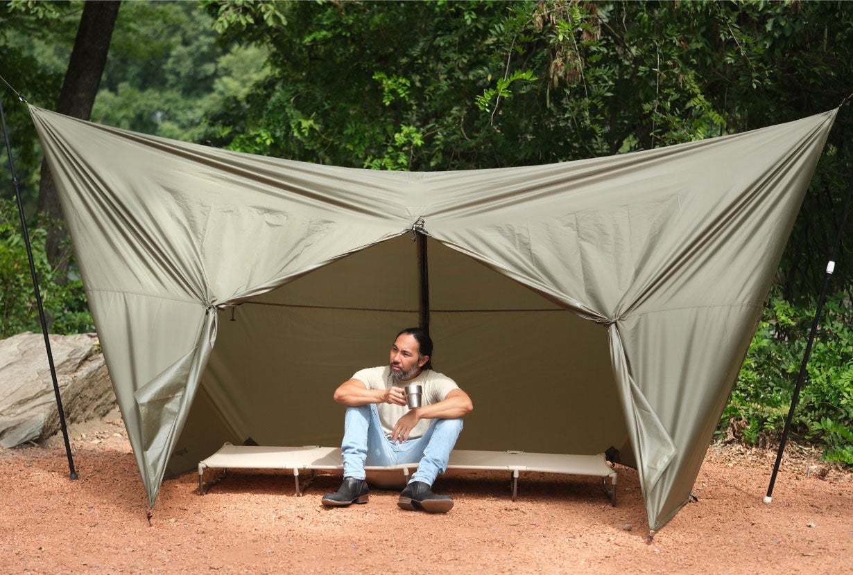 DH-C020L ジップタープ 4X4M – Makuake STORE