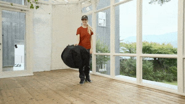 究極のメッシュテント誕生！快適空間がたったの1秒 グラフェン寝袋は