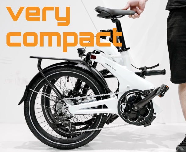 乗り降り楽々！欲しい機能が全部詰まった折りたたみ電動アシスト自転車