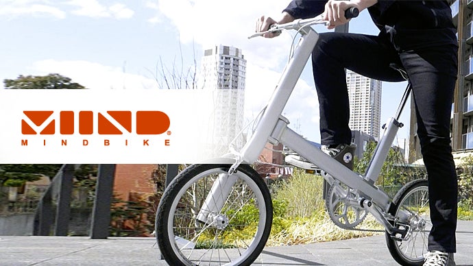自分で組んで走る自転車革命！直線が美しい自転車【MINDBIKEマインド