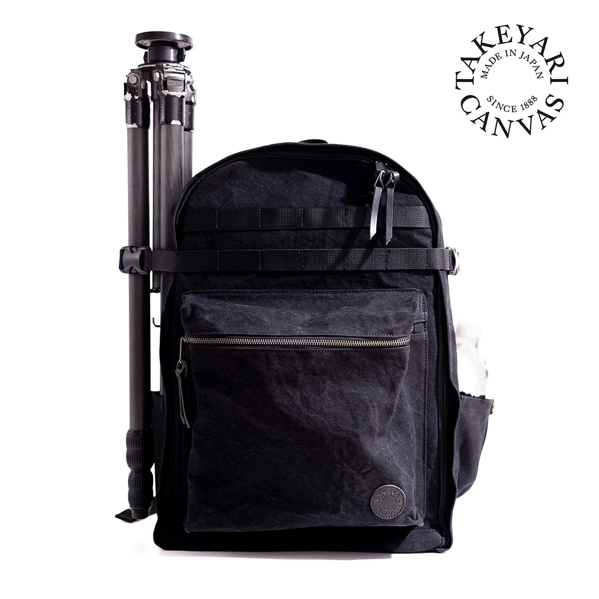 自衛隊のテントにも使われる技術を応用した超撥水帆布でつくる、本格