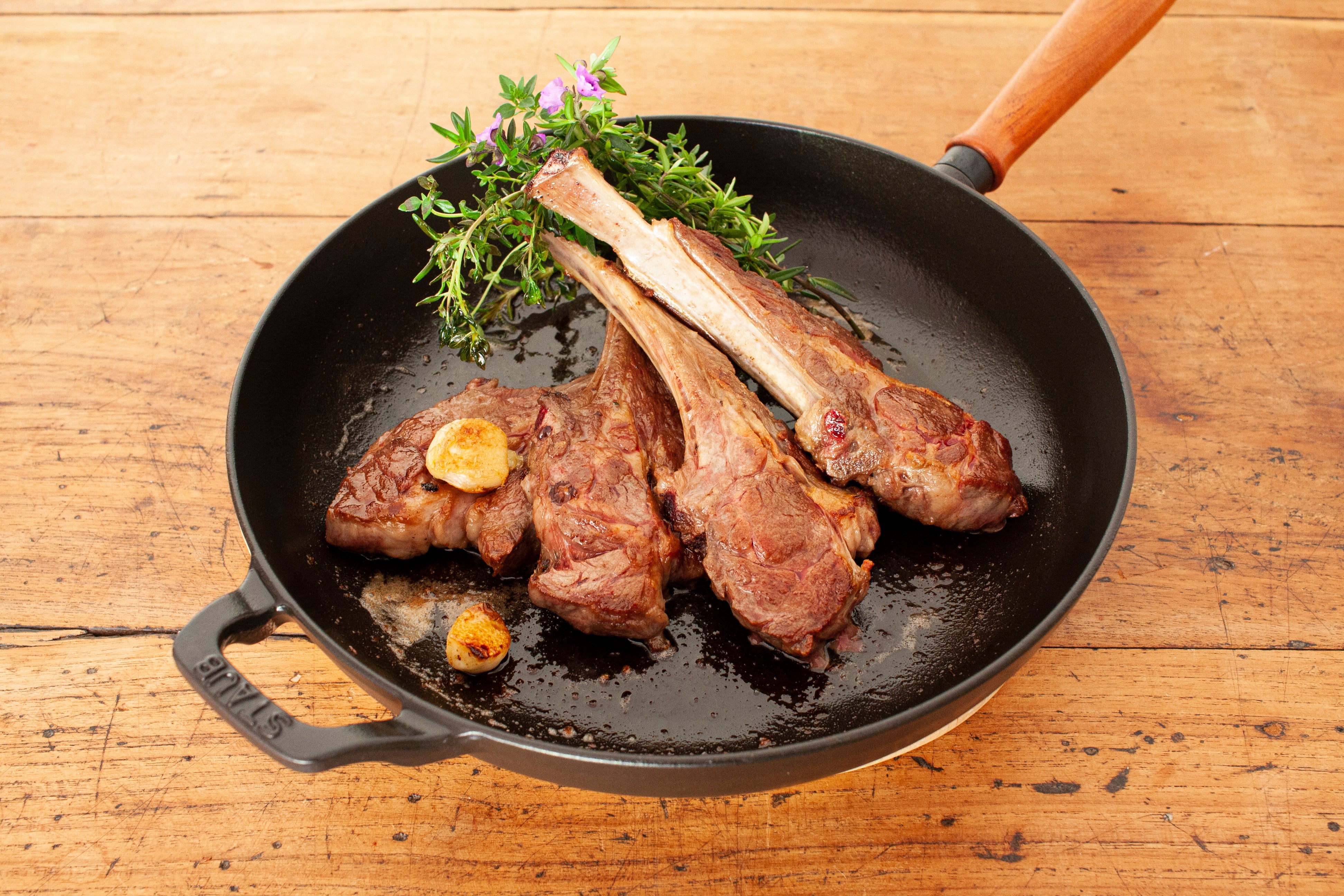 シェフの仕上がりをご自宅で！復刻版ストウブ ヴィンテージフライパン