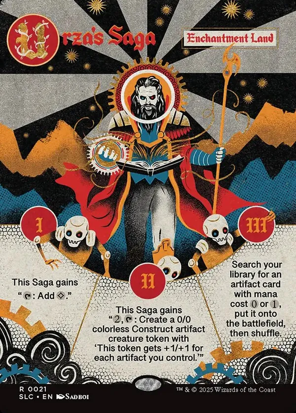 Urza's Saga (Halo Foil) • Secret Lair: An Encyclopedia of Magic