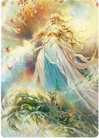 Galadriel, Light of Valinor Art Card • Art Series: Universes