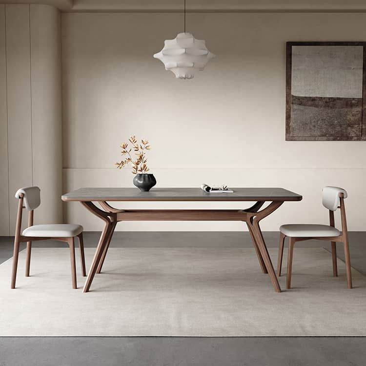 ダイニングテーブル セラミック天板 グレー セラミックテーブル 傷・熱