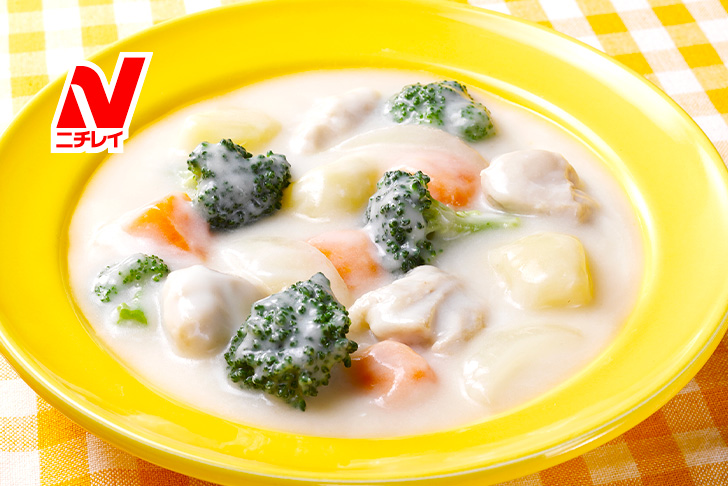 ブロッコリーのクリームシチュー - レシピ - 冷凍食品・冷凍野菜は