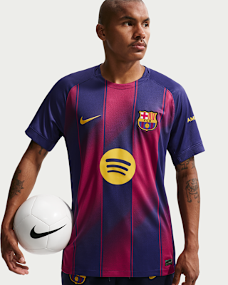 NIKE公式】FCバルセロナ 2025/26 スタジアム ホーム メンズ ナイキ Dri