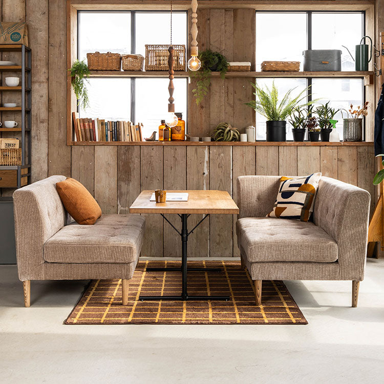 グレスソファ 2人掛け右肘 木脚 | 家具・インテリア通販サイト CRASH