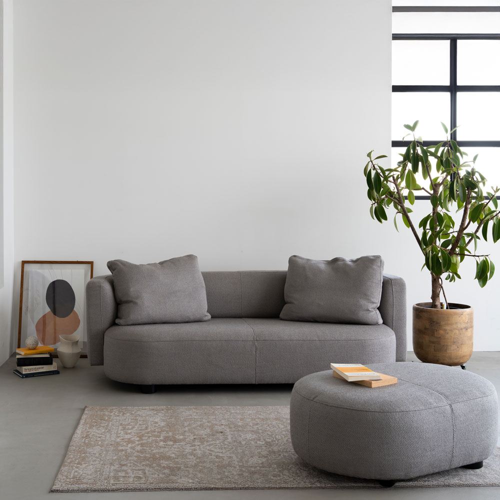 アールド オットマン ソファ 幅97cm｜家具・インテリア通販の関家具