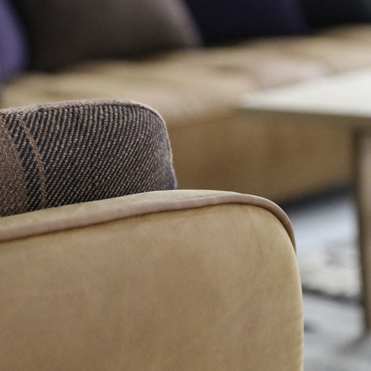 オピアムソファ 1人掛け L-1キャメル | 家具・インテリア通販サイト