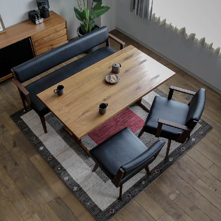 カイン 回転式ダイニングチェア 肘無 | 家具・インテリア通販サイト