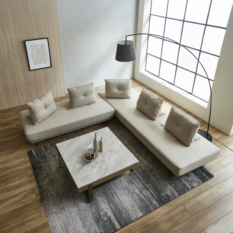 アルフレード オットマンスモール ペールゴールド脚 ｜関家具公式通販