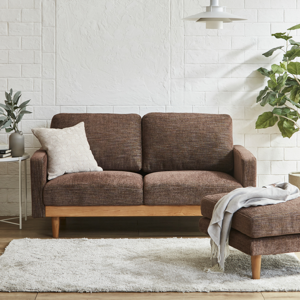 2P シュリンプ GY ｜家具・インテリア通販の関家具【公式】