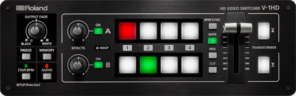 Roland Pro A/V - V-1HD | HD Video Switcher