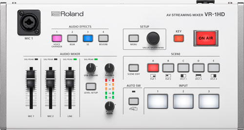 Roland Pro A/V - VR-1HD | AV Streaming Mixer