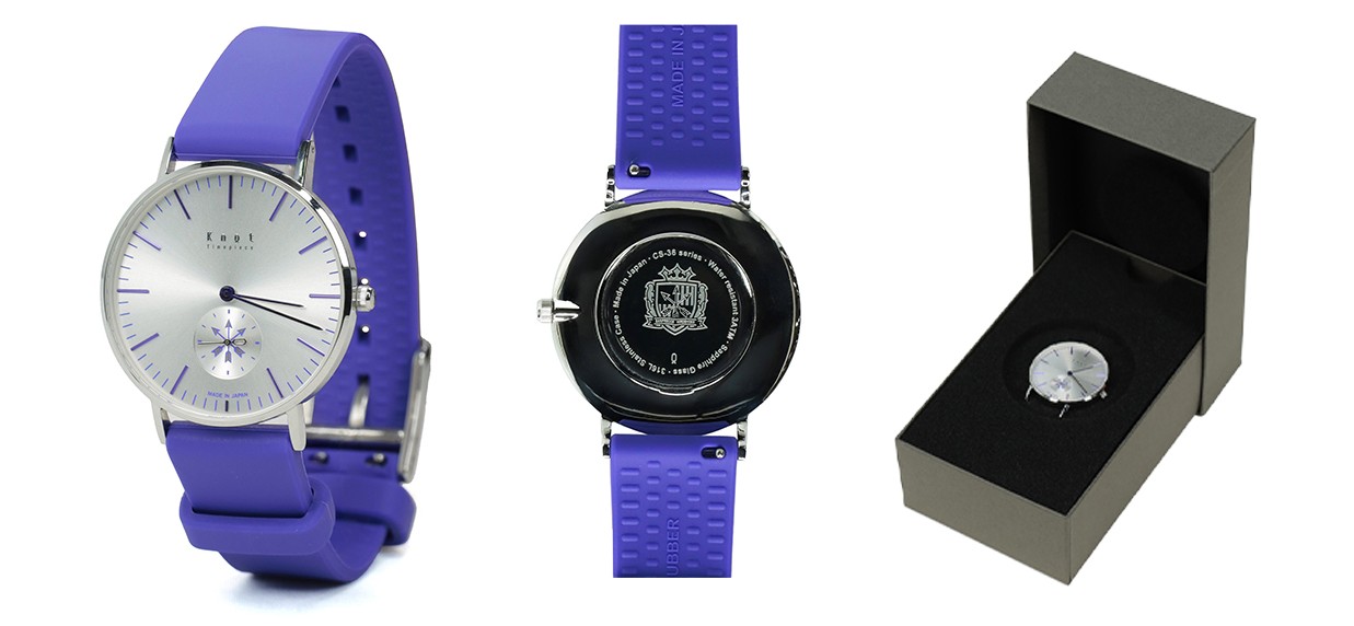 Knot スモールセコンドウォッチ（サンフレッチェモデル）販売の