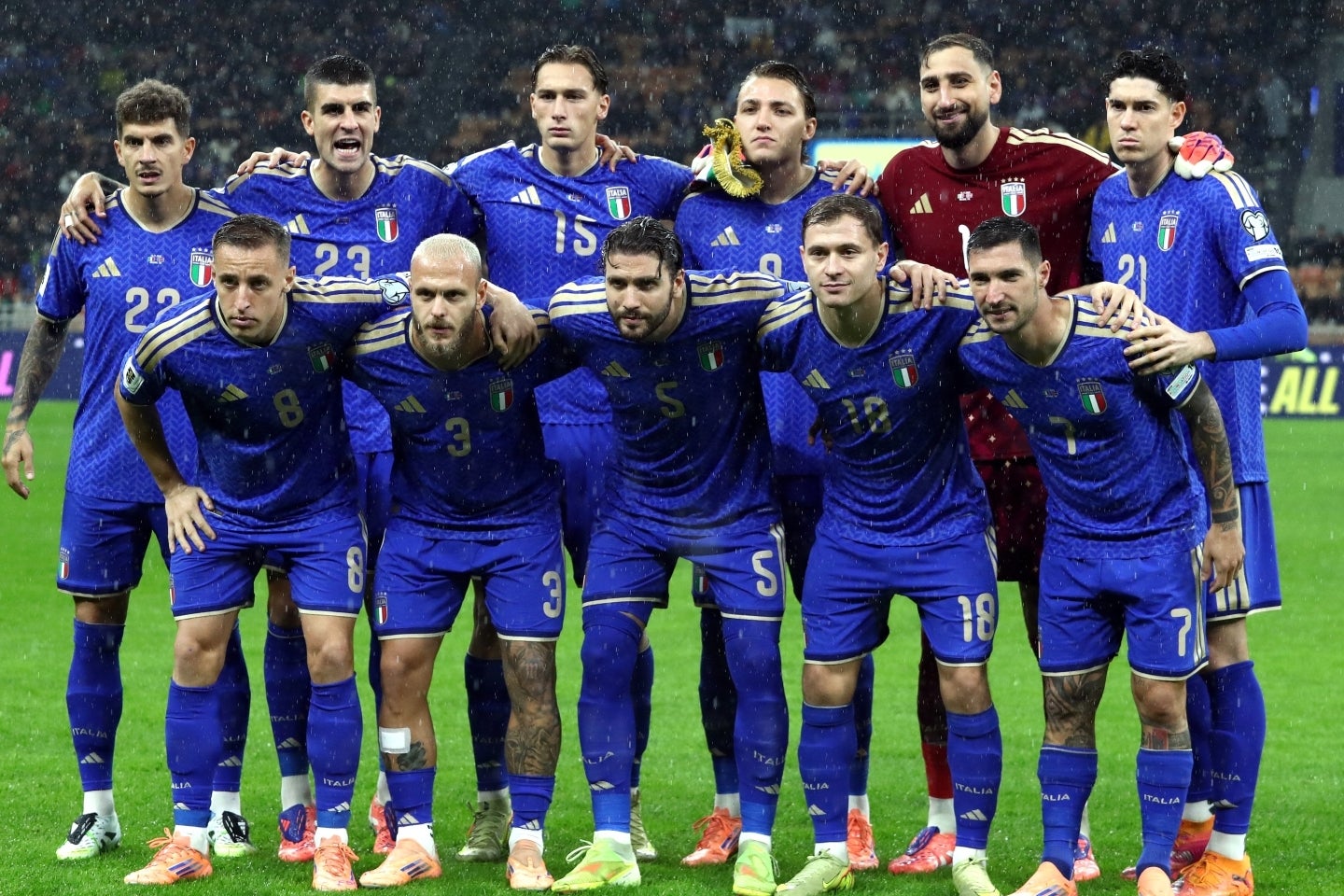 3大会ぶりW杯へ、欧州予選POイタリア代表の初戦は北アイルランド