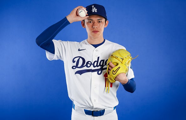 画像】新シーズンに向け始動したロサンゼルス・ドジャースの佐々木朗希
