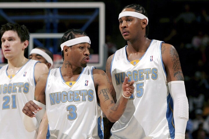 俺たちはまるでロックスターだった」。カーメロがアイバーソンと共闘