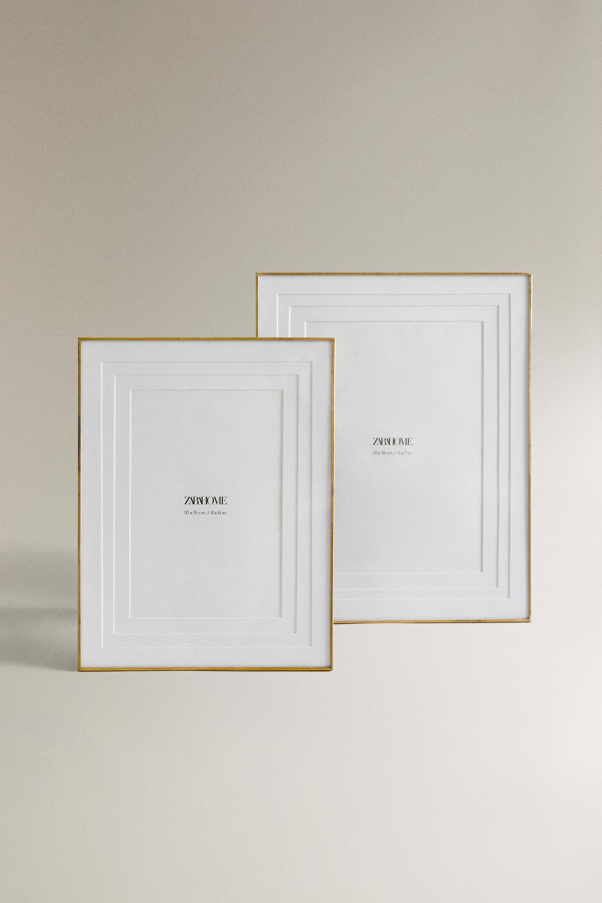 ファインメタルフォト エッジ - ゴールド | ZARA Japan / 日本