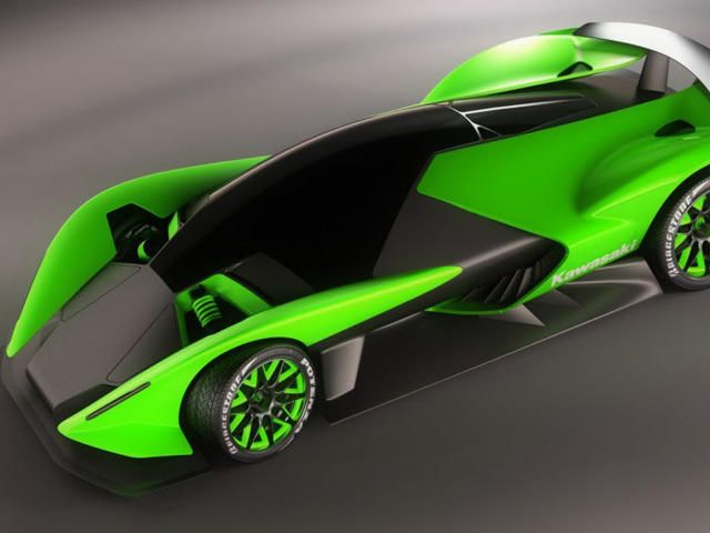 Motorcycles to Motorcars: Kawasaki ZX-770R Concept