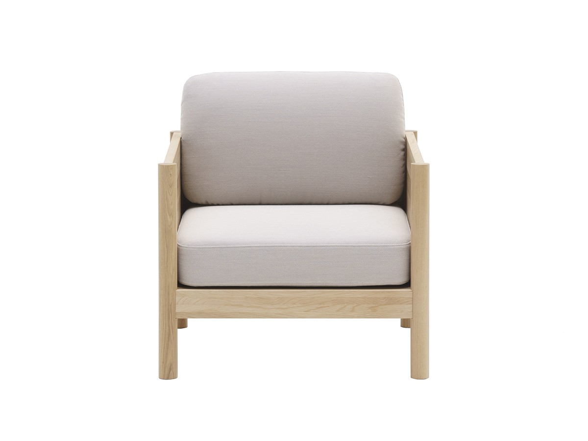 KARIMOKU NEW STANDARD CASTOR LOBBY SOFA 1-SEATER / カリモクニュー