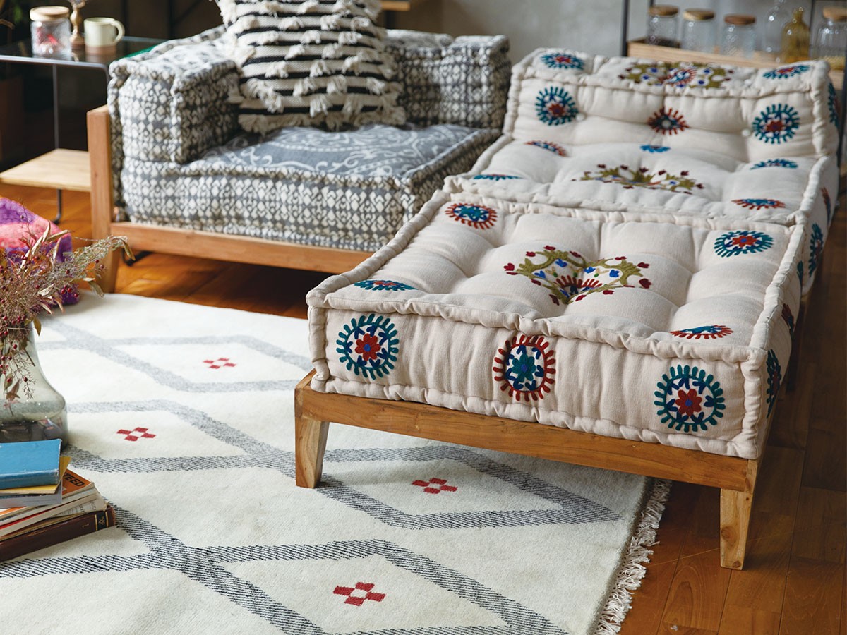 a.depeche block multi zabu ottoman / アデペシュ ブロックマルチ