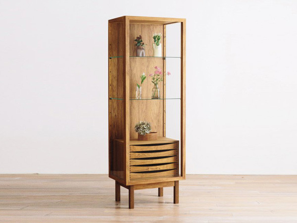 起立木工 キュリオケース 起立木工 高級キュリオケース 写真 お酒