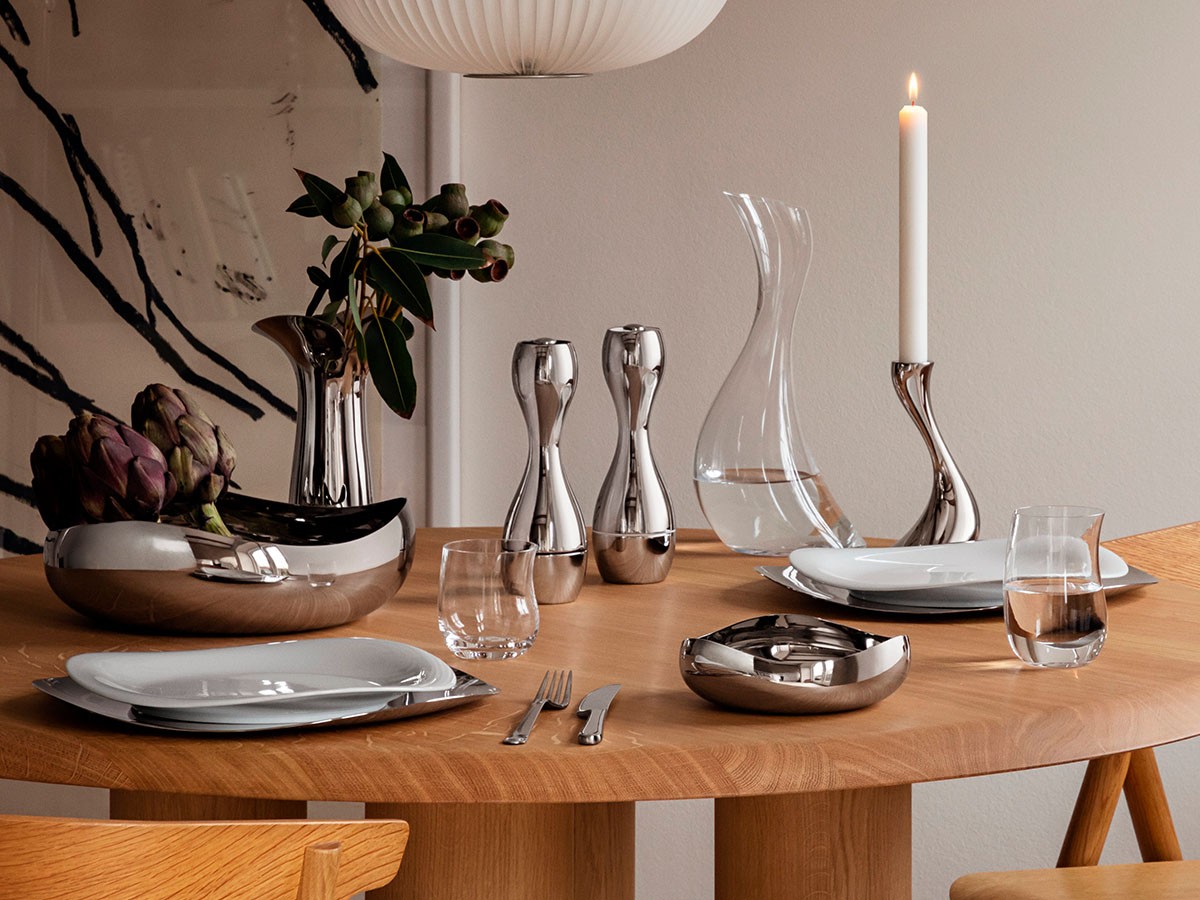 GEORG JENSEN COBRA CANDLEHOLDER 3PIECE SET / ジョージ ジェンセン