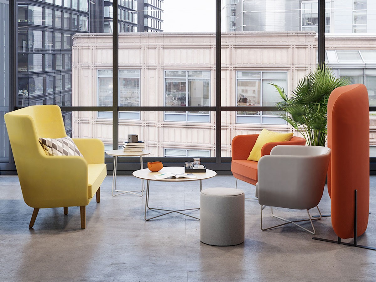 Knoll Office Rockwell Unscripted Petite Club Chair / ノルオフィス