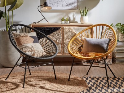 LaForma SAMANTHA / ラ フォーマ サマンサ チェア（ブラックフレーム