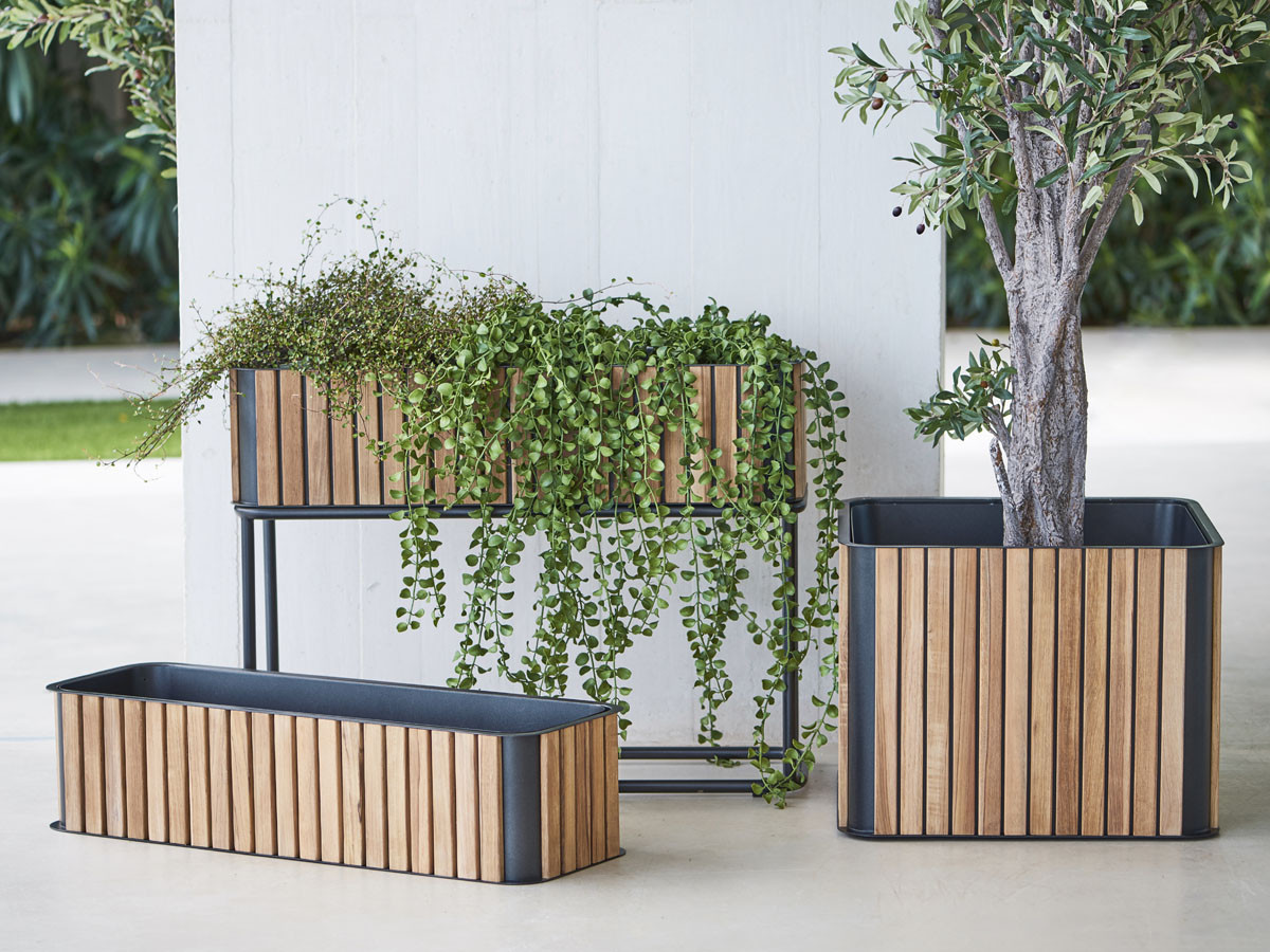 Cane-line Flower Box Planter Rectangular / ケインライン フラワー