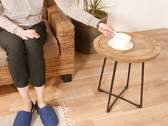 KAJA FARGO Round Side Table / カジャ ファーゴ ラウンド サイド