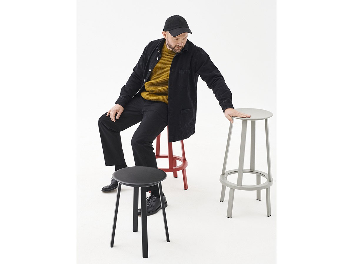 HAY REVOLVER BAR STOOL LOW H65 / ヘイ リボルバー バースツール ロー