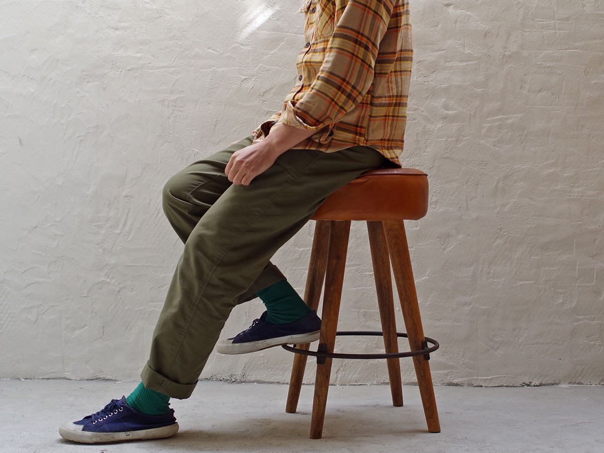 LIFE FURNITURE SF LEATHER HIGH STOOL / ライフファニチャー SF