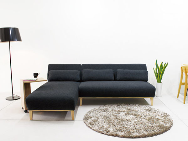 FLANNEL SOFA MAROON COUCH SOFA / フランネルソファ マロン カウチ