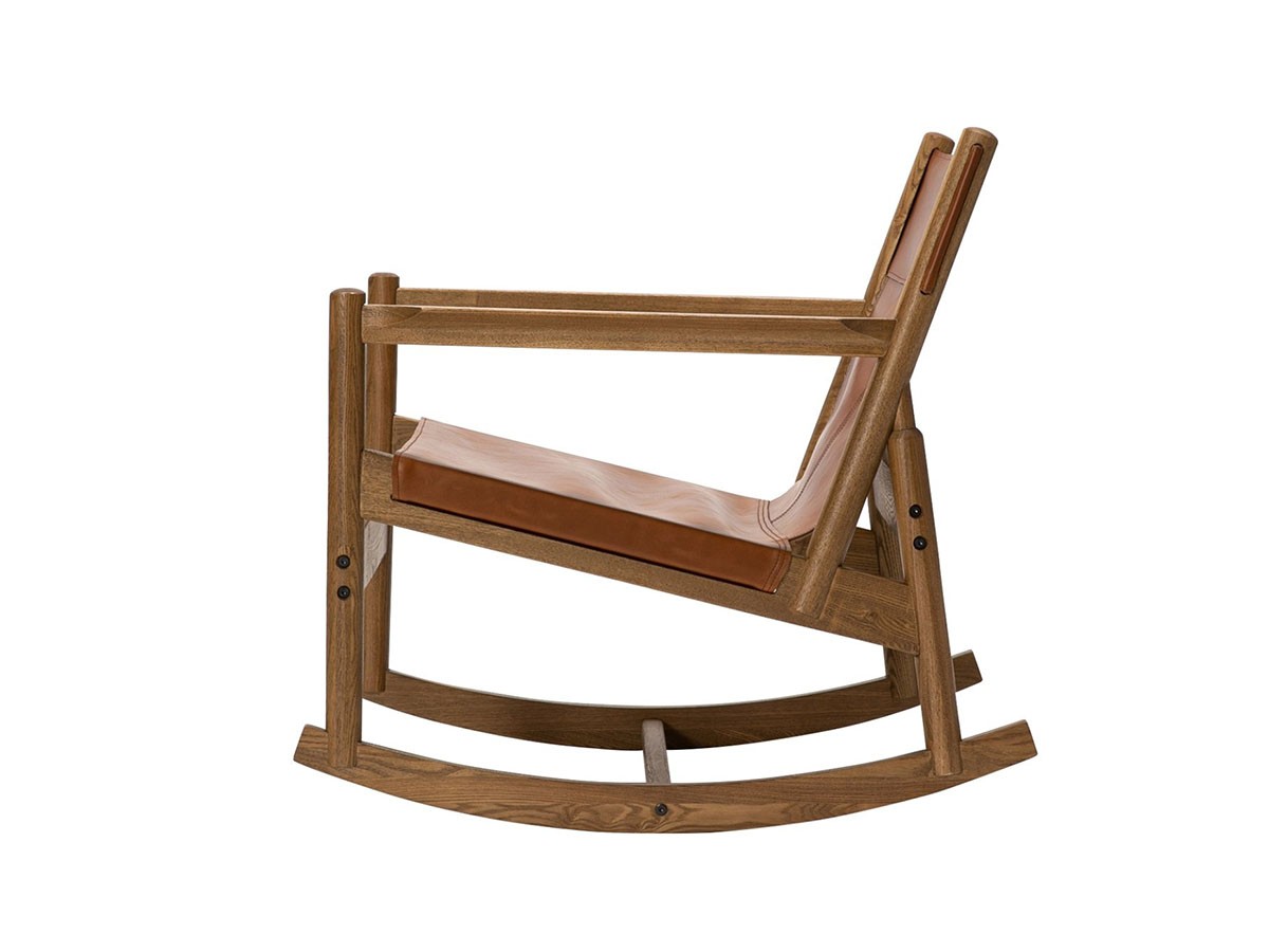 JOURNAL STANDARD FURNITURE COLTON ROCKING CHAIR Leather