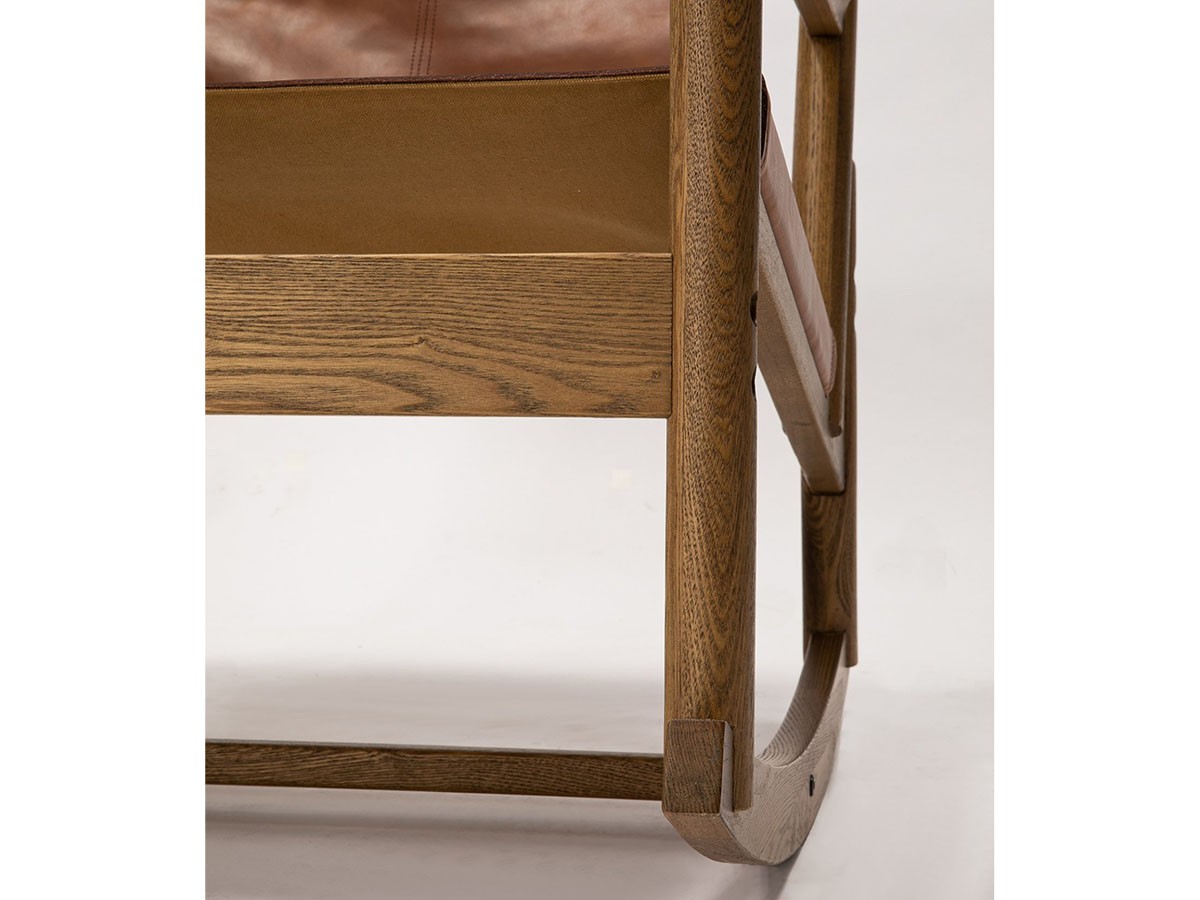 JOURNAL STANDARD FURNITURE COLTON ROCKING CHAIR Leather