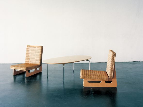 IDEE YABANE LOW TABLE OVAL / イデー 矢羽 ローテーブル オーバル