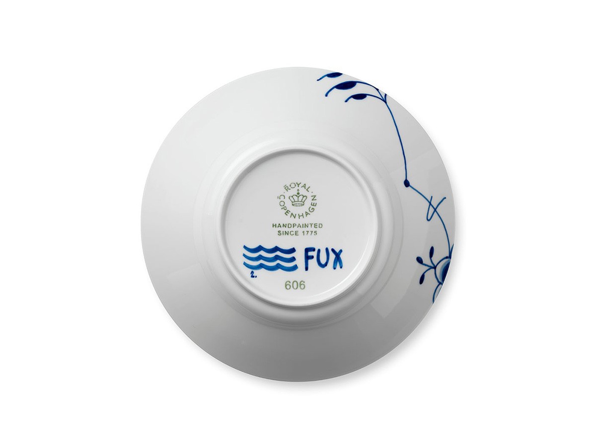 Royal Copenhagen Blue Fluted Mega Deep Plate 24 / ロイヤル