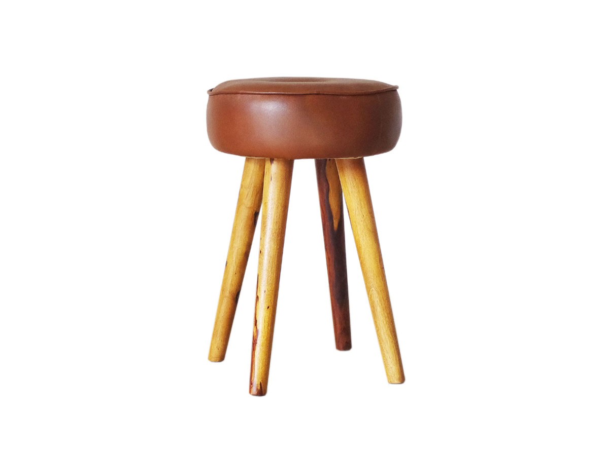 LIFE FURNITURE SF LEATHER STOOL / ライフファニチャー SF レザー