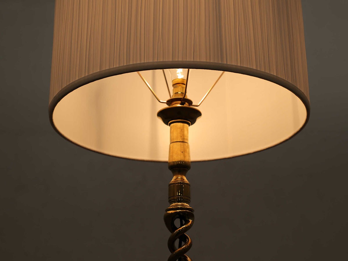 Lloyd's Antiques Real Antique Brass Floor Lamp / ロイズ