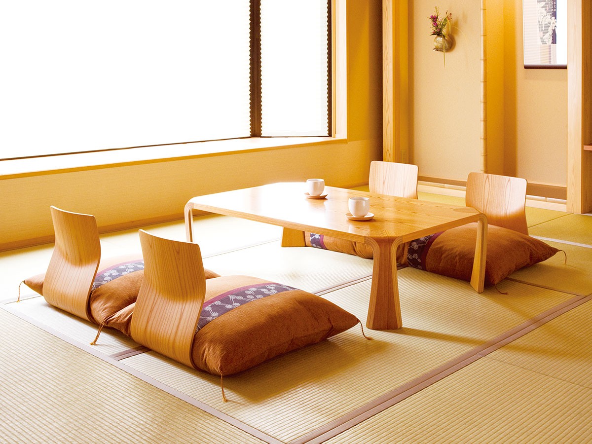 天童木工 座卓 / てんどうもっこう 座卓 F-0263SG-NT 幅75.5cm（スギ