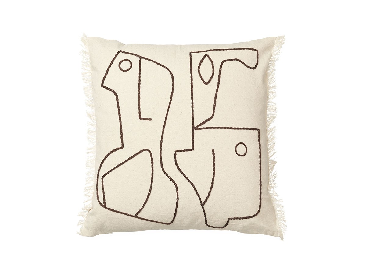 Ferm Living Figure Cushion / ファームリビング フィギュア