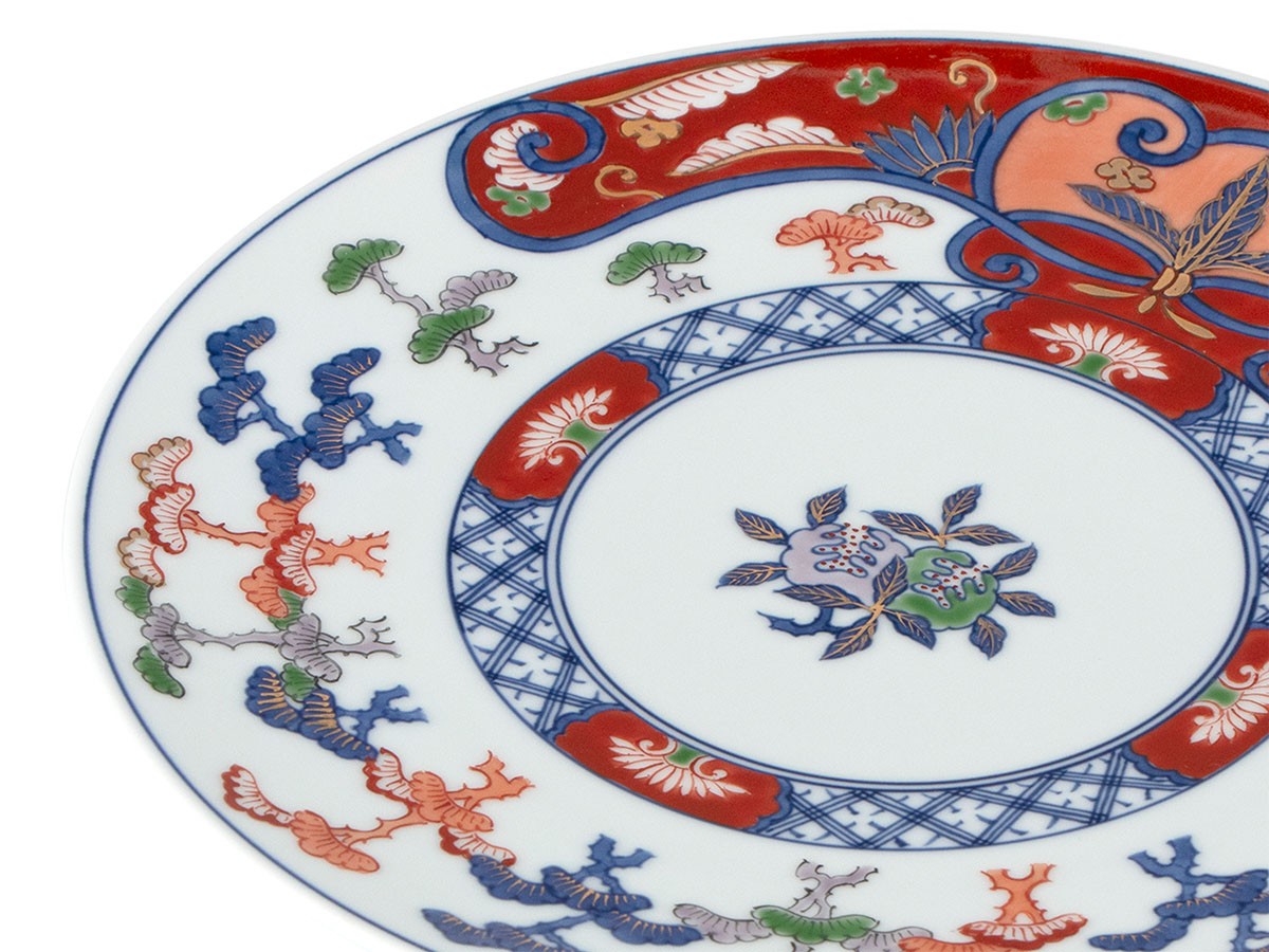 源右衛門窯 古伊万里風松絵 皿 / げんえもんがま 古伊万里風松絵 皿