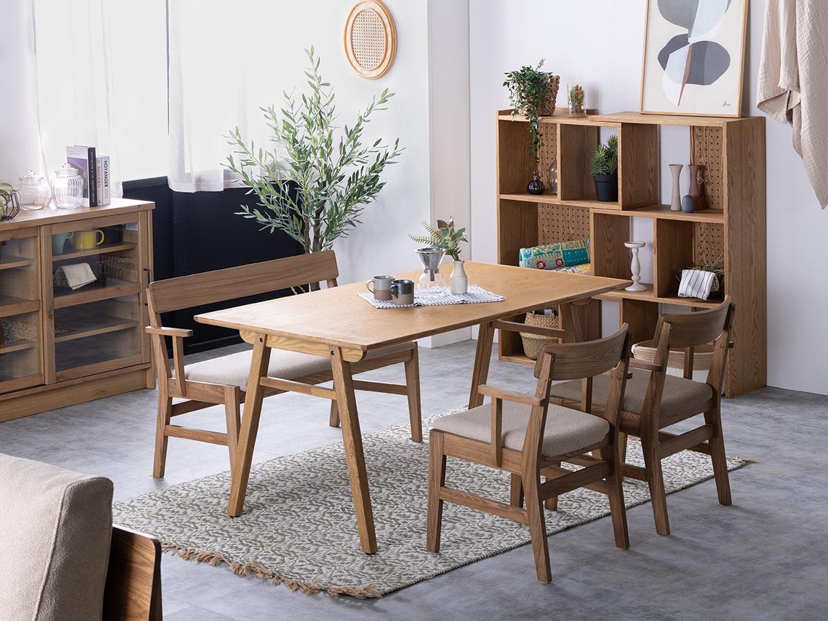 nora. CHARMS DINING TABLE / ノラ チャームス ダイニングテーブル 幅