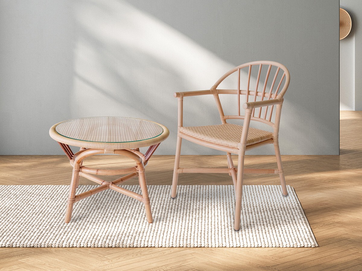 SHIKADA SHITSURAI RATTAN Natural Rattan Series Dining Chair