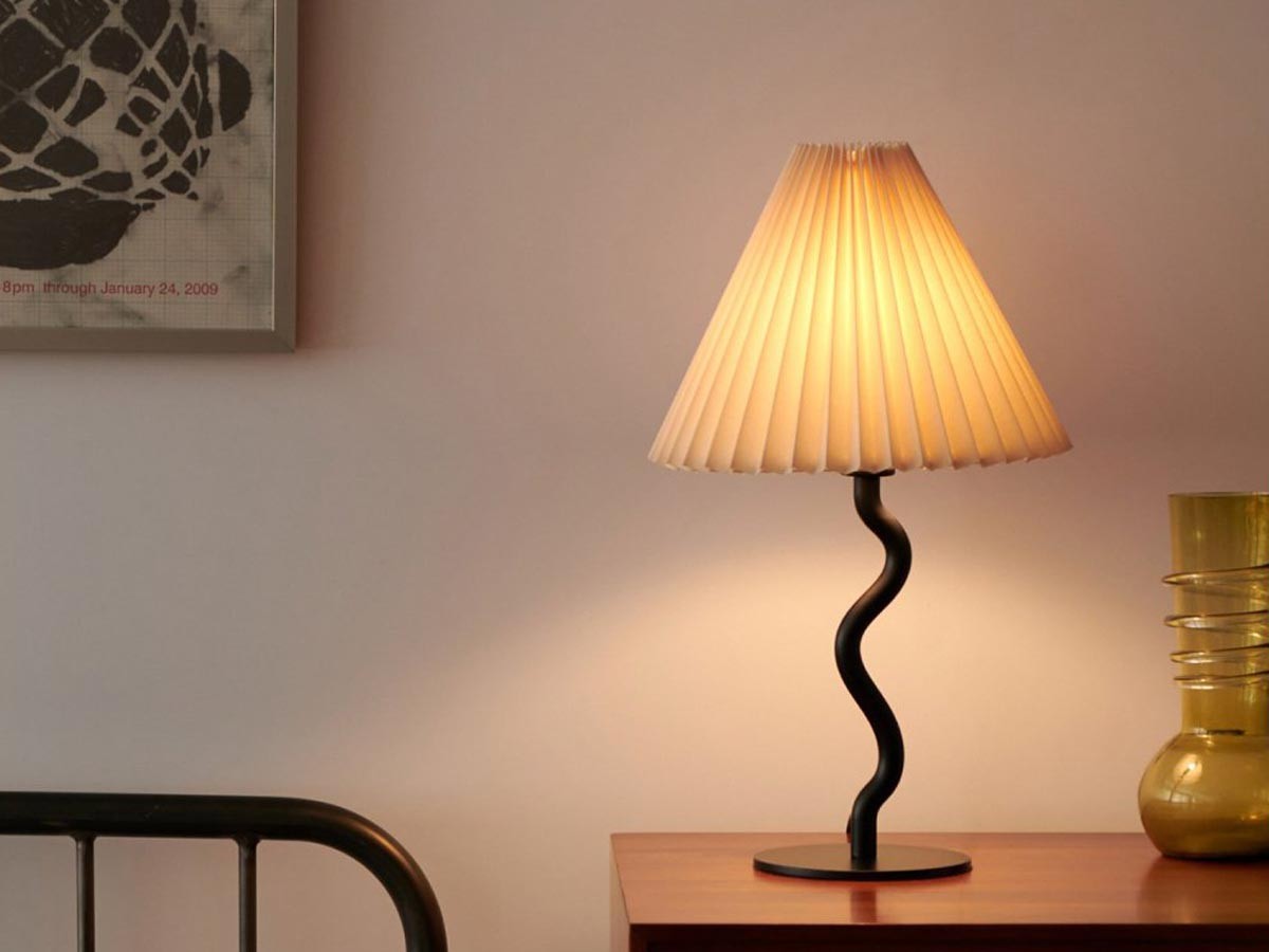 JOURNAL STANDARD FURNITURE WAVY TABLE LAMP / ジャーナル