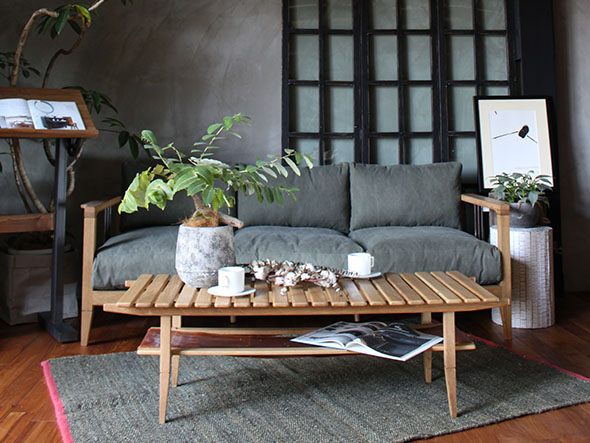 a.depeche solo 3seat sofa fabric / アデペシュ ソロ 3人掛けソファ