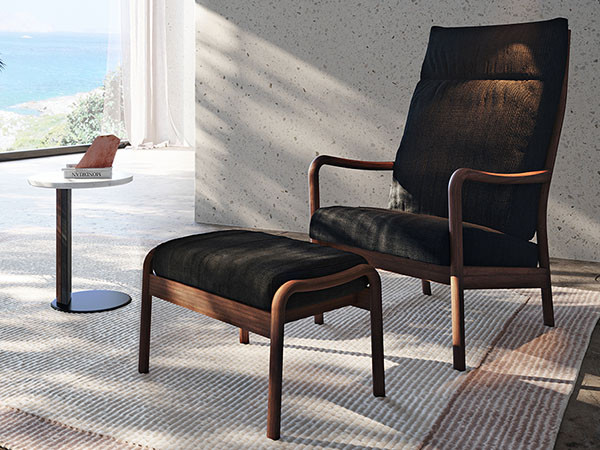 MASTERWAL BLUEPRINT HIGH BACK LOUNGE CHAIR / マスターウォール